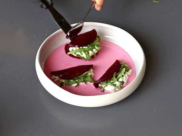 Punajuuriravioli, yksinkertainen ja tyylikäs alkupala - Valmistelu askel 5