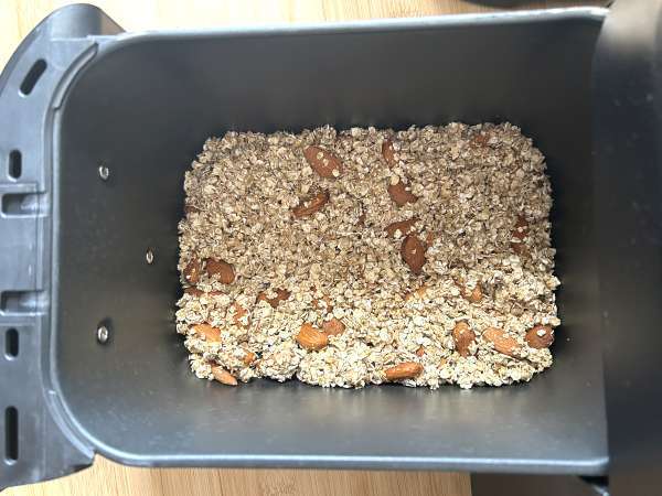 Granola express airfryer, rapeuttaa aamiaisenne - Valmistelu askel 4