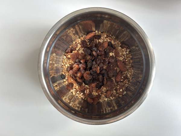 Granola express airfryer, rapeuttaa aamiaisenne - Valmistelu askel 5