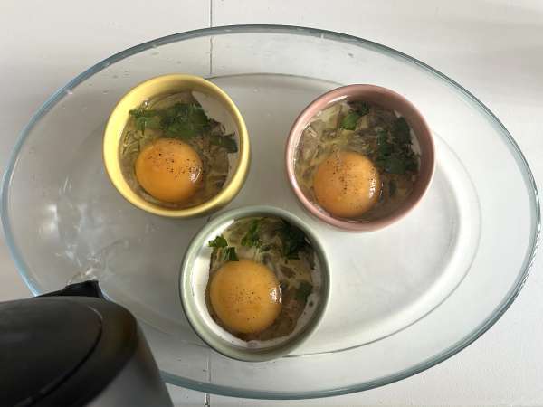 Creme Eggs with Mushrooms: nopea ja erittäin mukava resepti! - Valmistelu askel 9