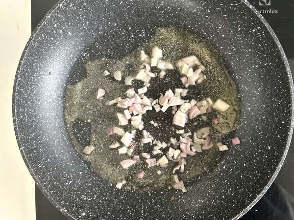 Pienet flanit pinaateista ja sienistä - Valmistelu askel 4