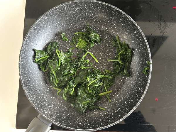 Pienet flanit pinaateista ja sienistä - Valmistelu askel 7