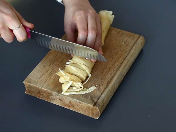 Pannukakkutagliatelle suklaalla ja maapähkinöillä! - Valmistelu askel 5