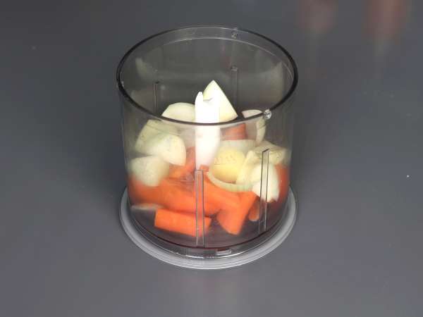 Katkarapujen Nems Air fryer - Valmistelu askel 2