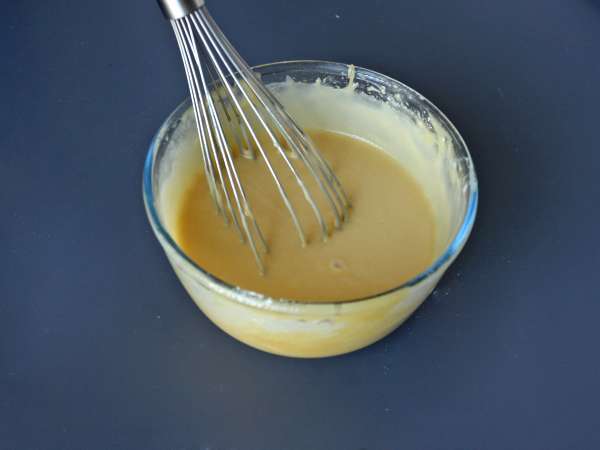 Extra fondanttinen ylösalaisin oleva banaanikakku - Valmistelu askel 6