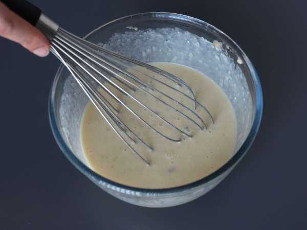 Extra gourmet-banaani-suklaamuffinssit - Valmistelu askel 2