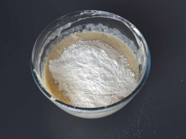 Extra gourmet-banaani-suklaamuffinssit - Valmistelu askel 4