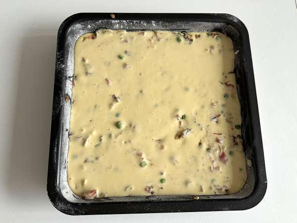 Sardiinikakku: yksinkertainen, kostea ja maukas resepti - Valmistelu askel 9