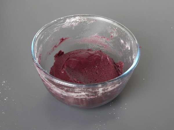 Mochi-keksit ubeen kanssa - Valmistelu askel 7