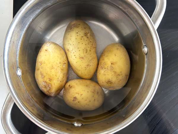 Miten perunat keitetään? - Valmistelu askel 1
