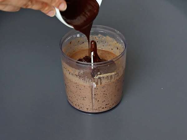 Proteiinipitoinen suklaafondantti: helppo valmistettava heraproteiiniresepti - Valmistelu askel 2