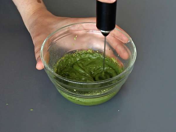 Matcha-marmorikakku - Valmistelu askel 1