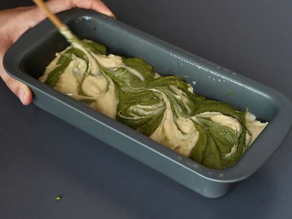 Matcha-marmorikakku - Valmistelu askel 9