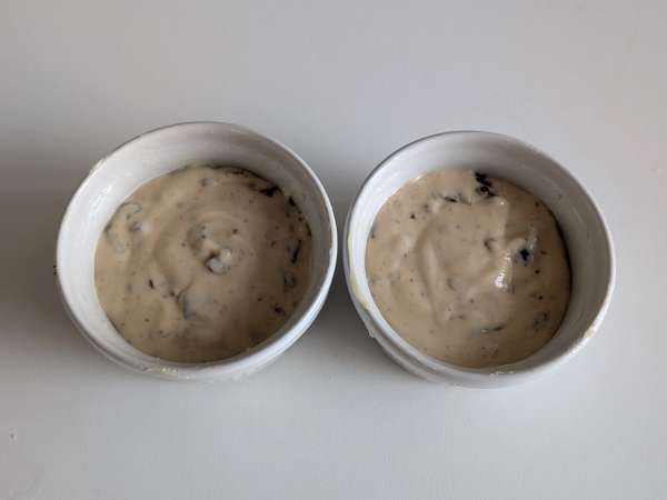 Suolaiset oliivi-Philadelphia-muffinit airfryerissa - Valmistelu askel 6
