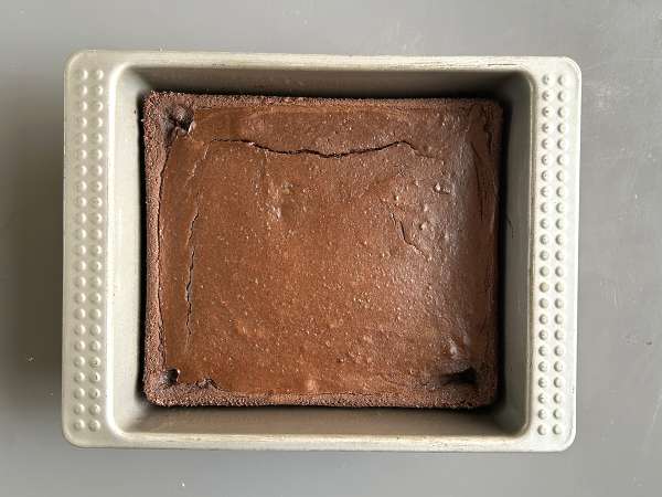 Proteiinibrownie, jossa on suklaata ja punaisia papuja - Valmistelu askel 6