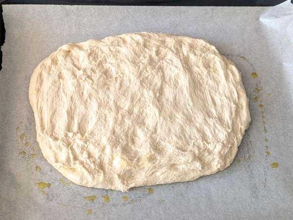 Maalaisfocaccia sipulilla ja rosmariinilla - Valmistelu askel 8