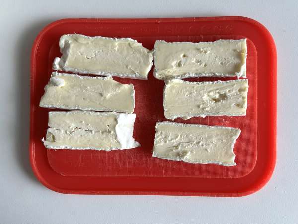 Ohut viikuna-, brie- ja pähkinäpiirakka - Valmistelu askel 3