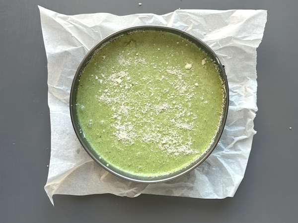 Pohjaton pinaatti- ja gouda-quiche - Valmistelu askel 5