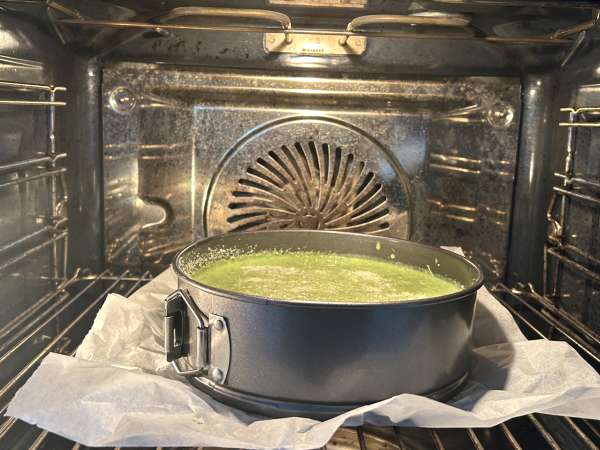 Pohjaton pinaatti- ja gouda-quiche - Valmistelu askel 6