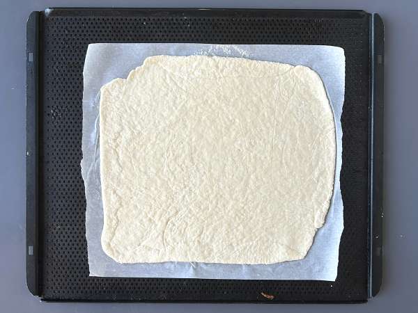 Cottage cheese -pizza - Valmistelu askel 5