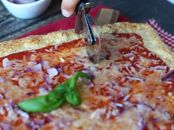 Cottage cheese -pizza - Valmistelu askel 7