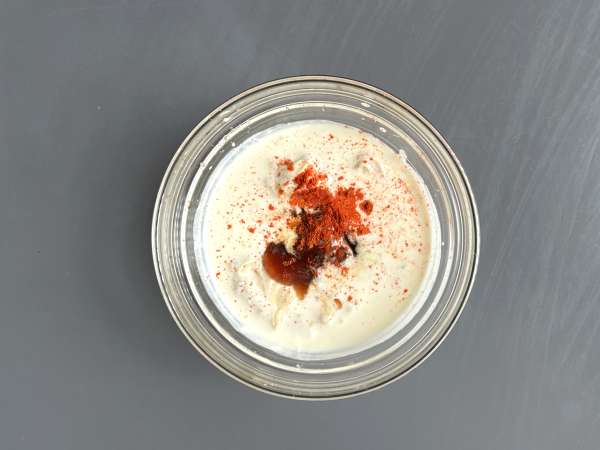 Rapea tofu – kasvisversio rapeasta kanasta - Valmistelu askel 3