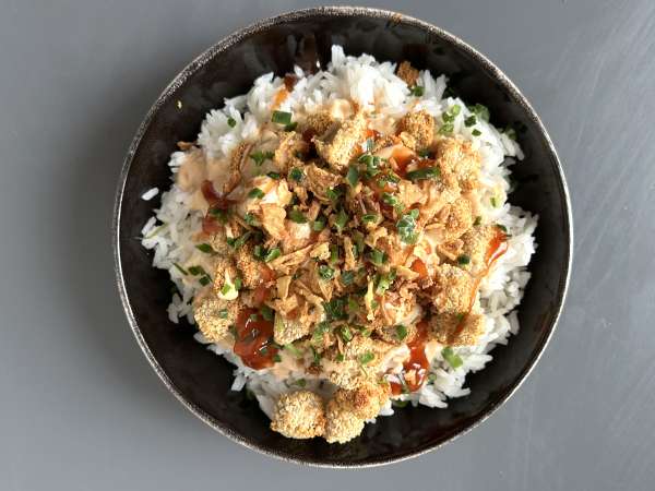 Rapea tofu – kasvisversio rapeasta kanasta - Valmistelu askel 6