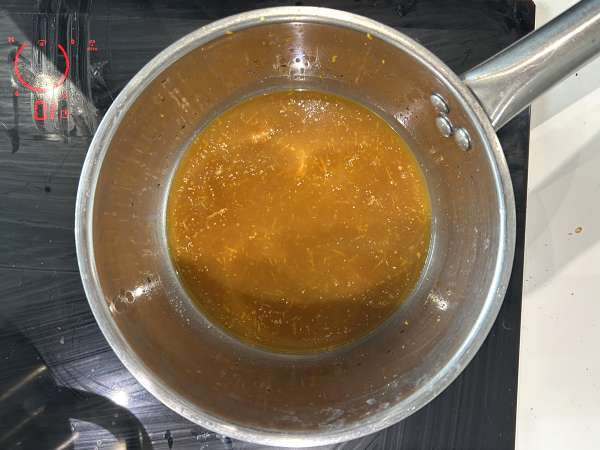 Rapeaa appelsiinitofua orange chicken -tyyliin - Valmistelu askel 3