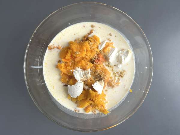 Butternut-kurpitsa-, pinaatti- ja ricottalasagne - Valmistelu askel 3