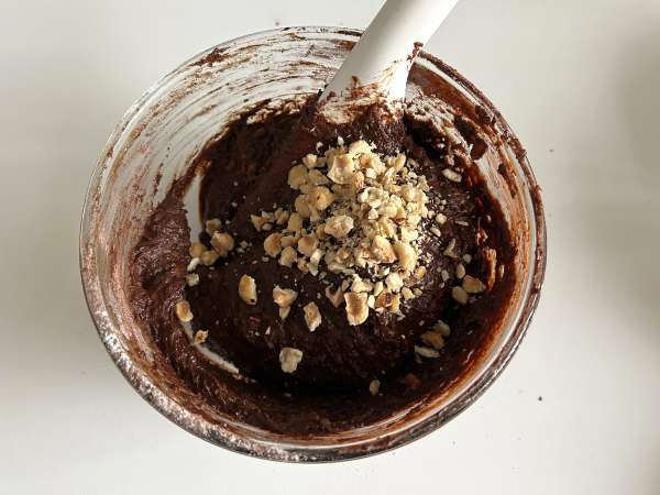 Bataattibrownie ilman voita tai öljyä - Valmistelu askel 5