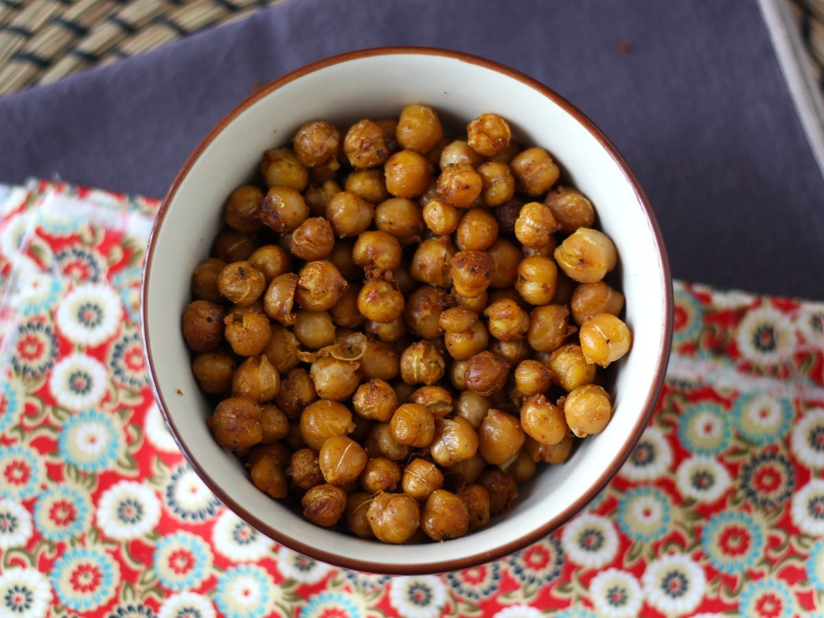 Air Fryer -paahdetut kikherneet - kuva 4