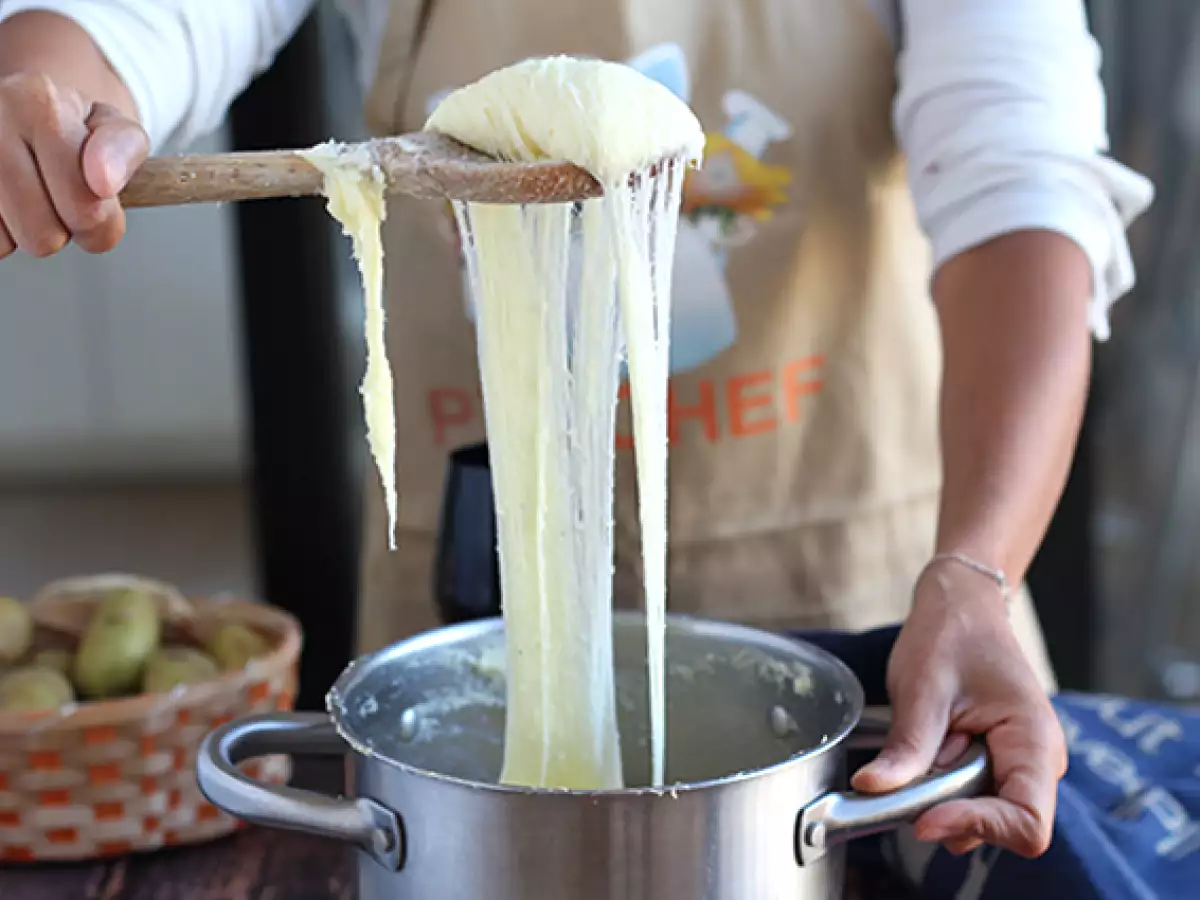 Aligot ja Toulouse-makkarat