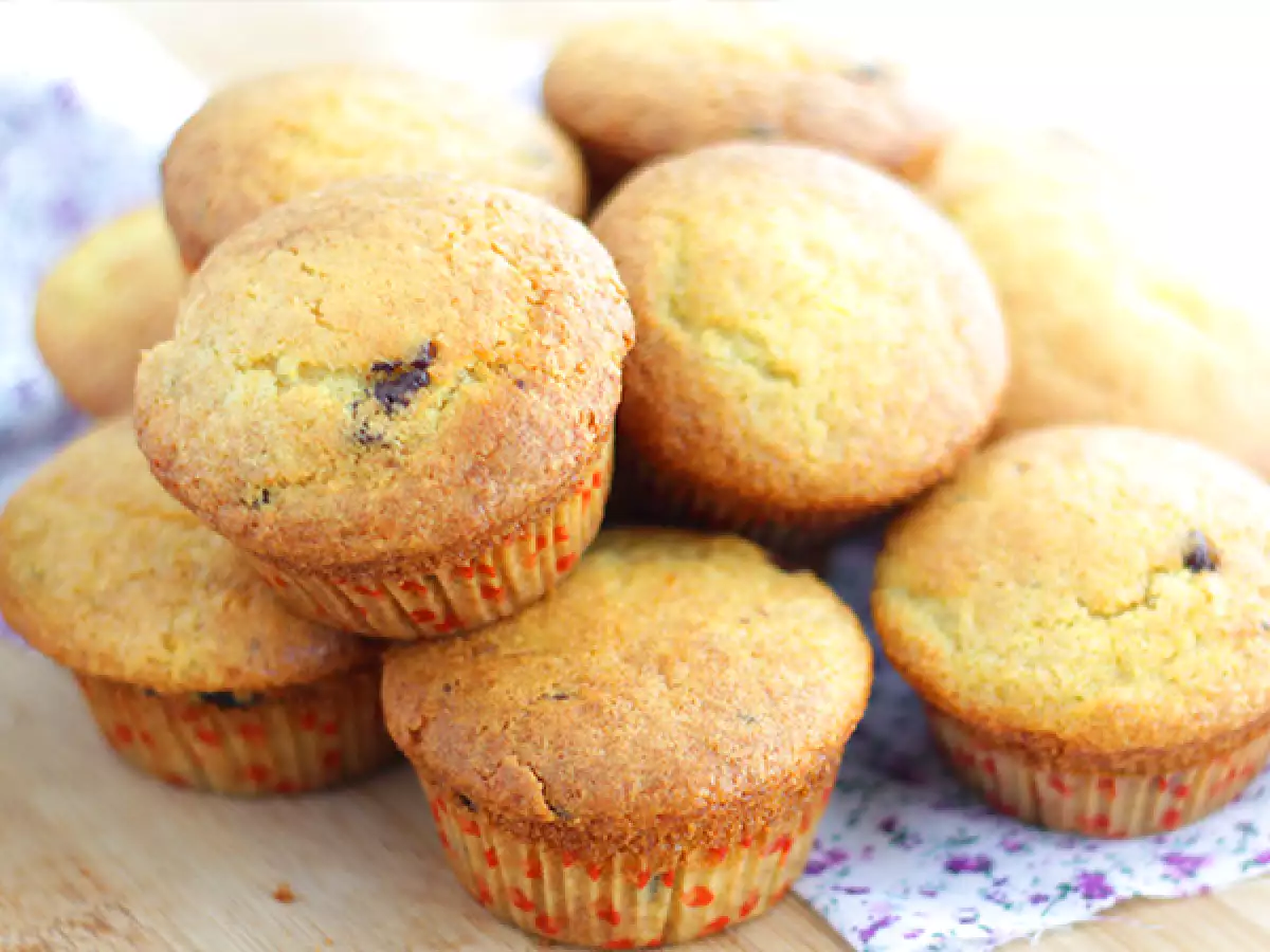 Amerikkalaiset suklaahippumuffinit – resepti