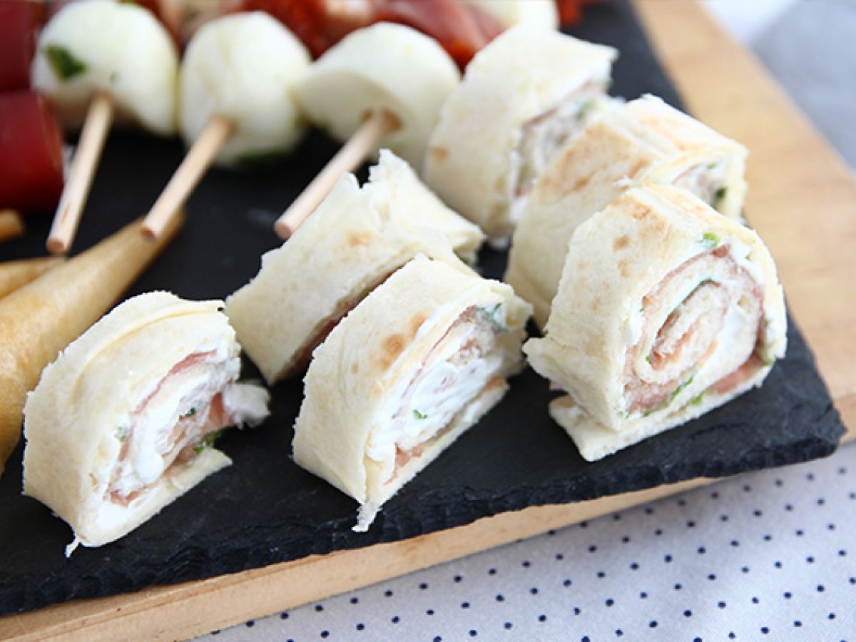 Aperitiivikääreet suolakinkun ja rucolan kanssa - kuva 2