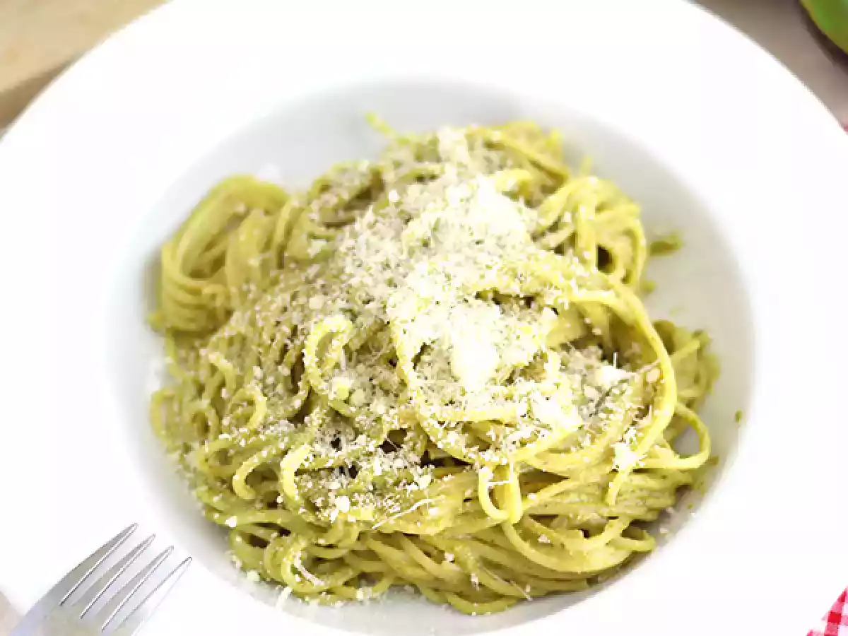 Avokadopasta carbonara - kuva 2