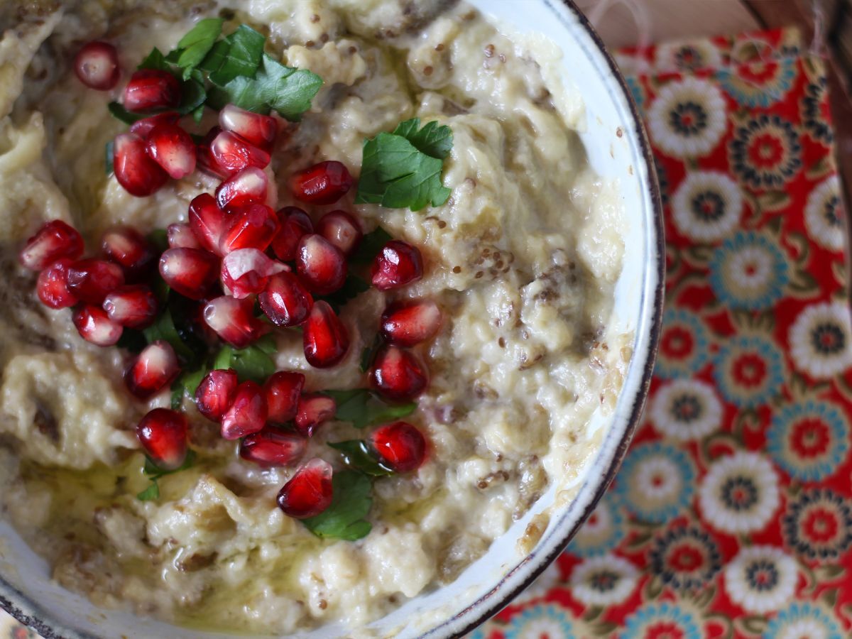 Baba ganoush, herkullinen libanonilainen munakoisolevite. - kuva 2