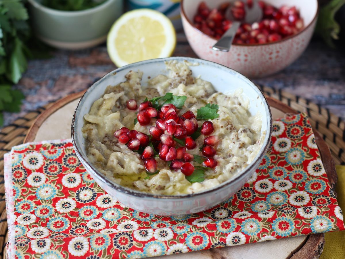 Baba ganoush, herkullinen libanonilainen munakoisolevite. - kuva 4