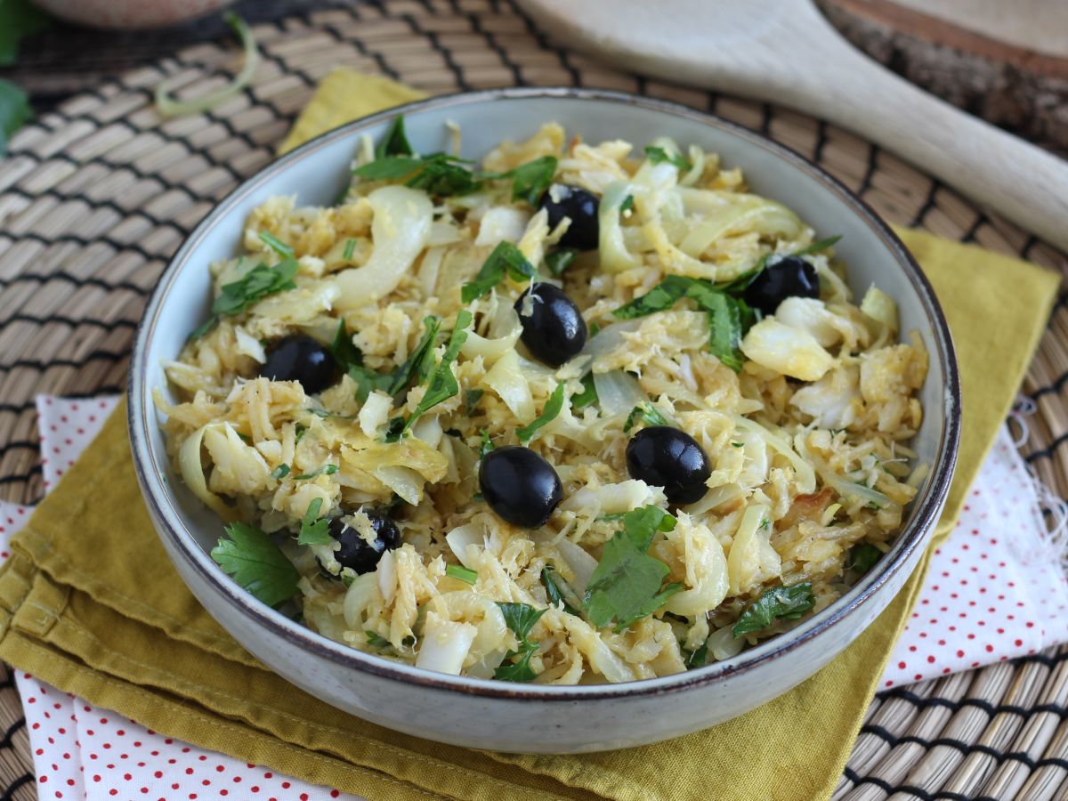 Bacalhau à Brás Petitchefin mukaan