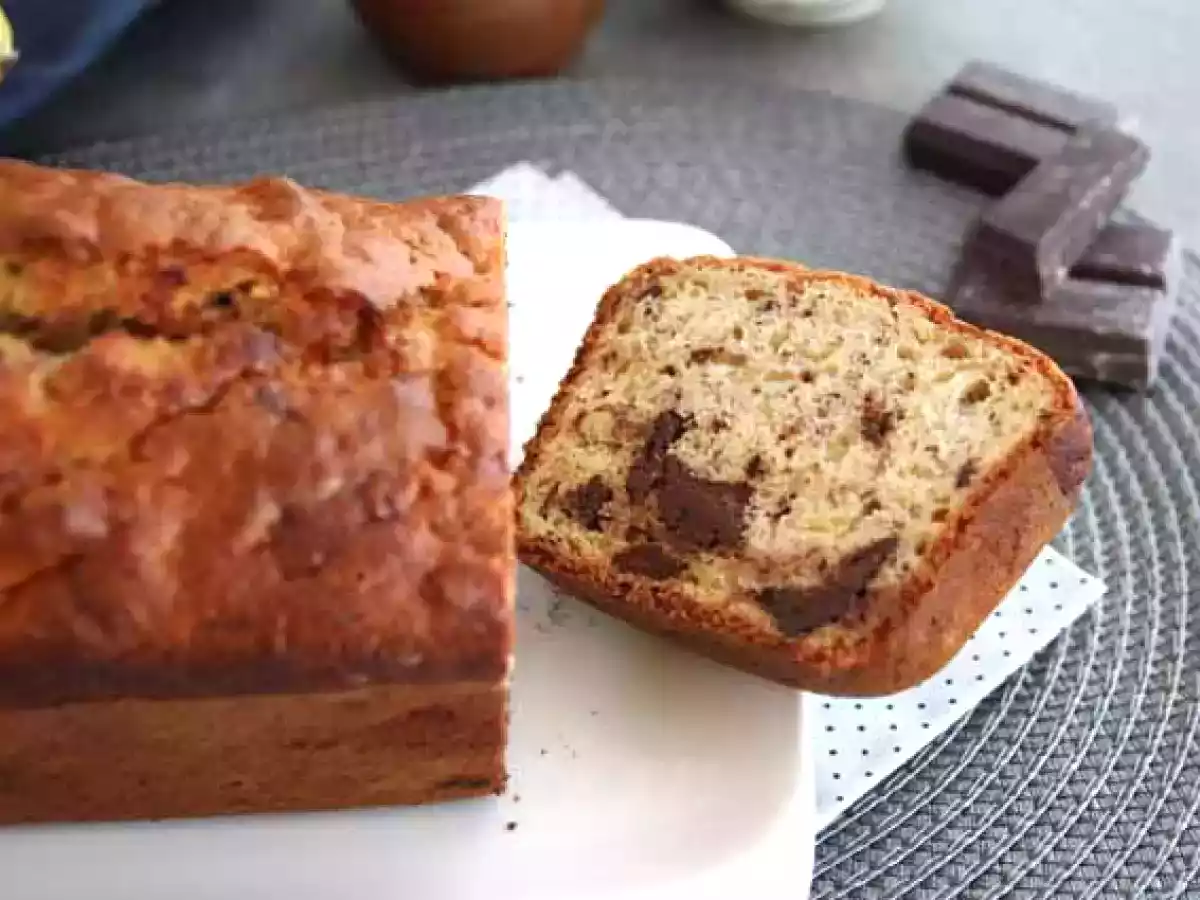 Banaani/suklaakakku - Erittäin kostea! - kuva 3