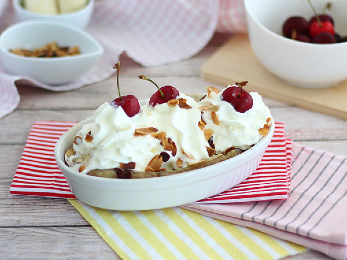 Banana Split, kuuluisa jäätelöherkku