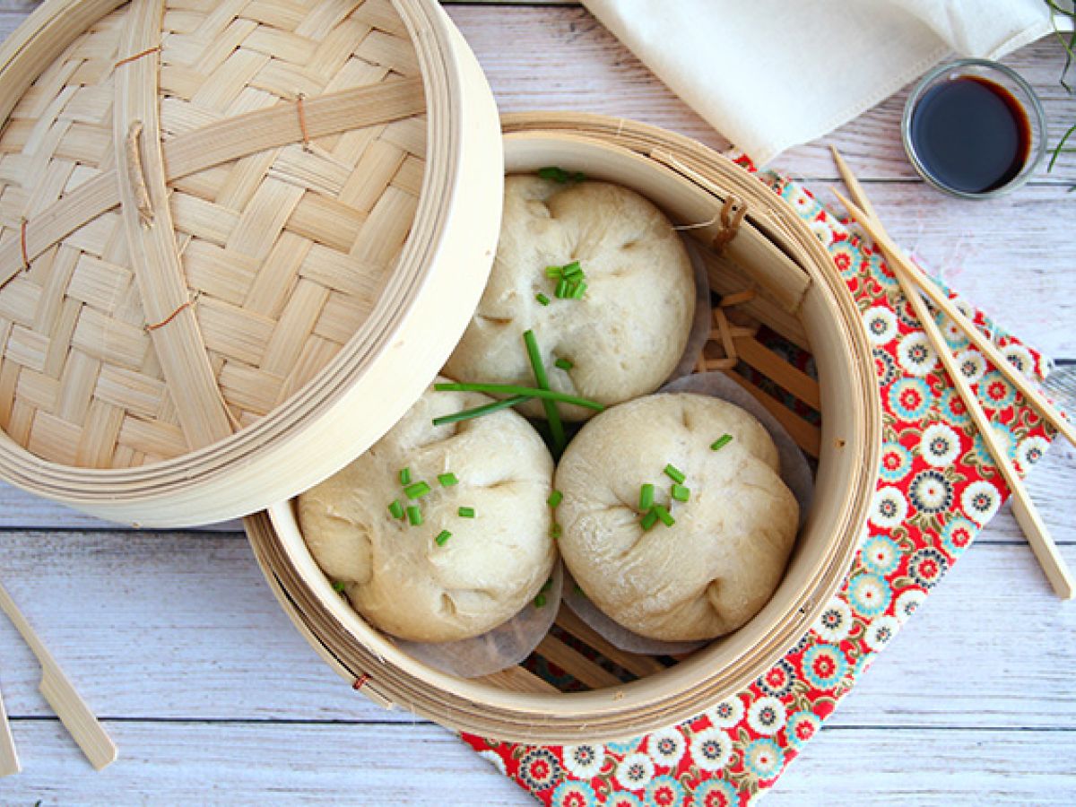 Banh Bao, höyrytetyt sämpylät