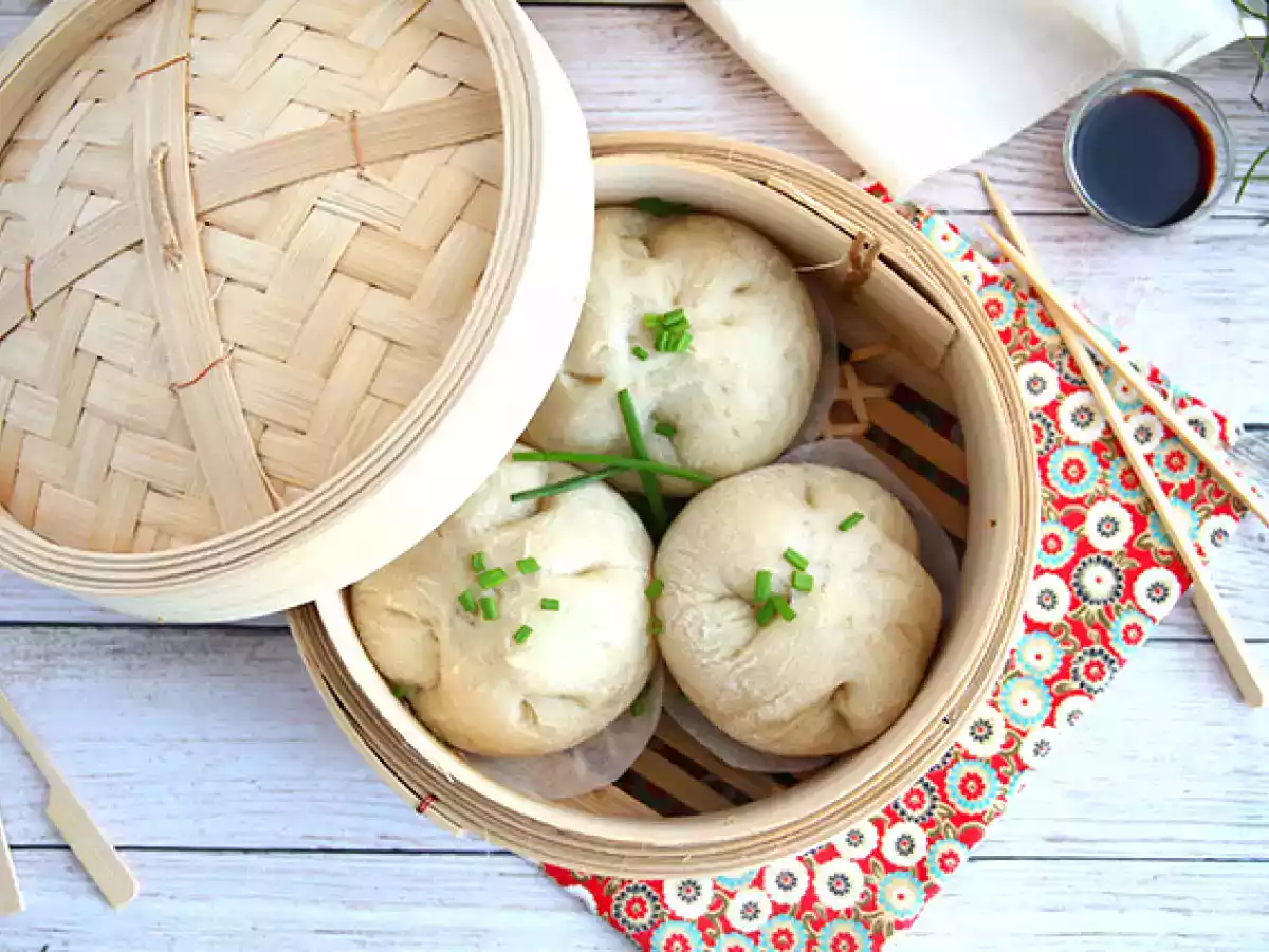 Banh Bao, höyrytetyt sämpylät