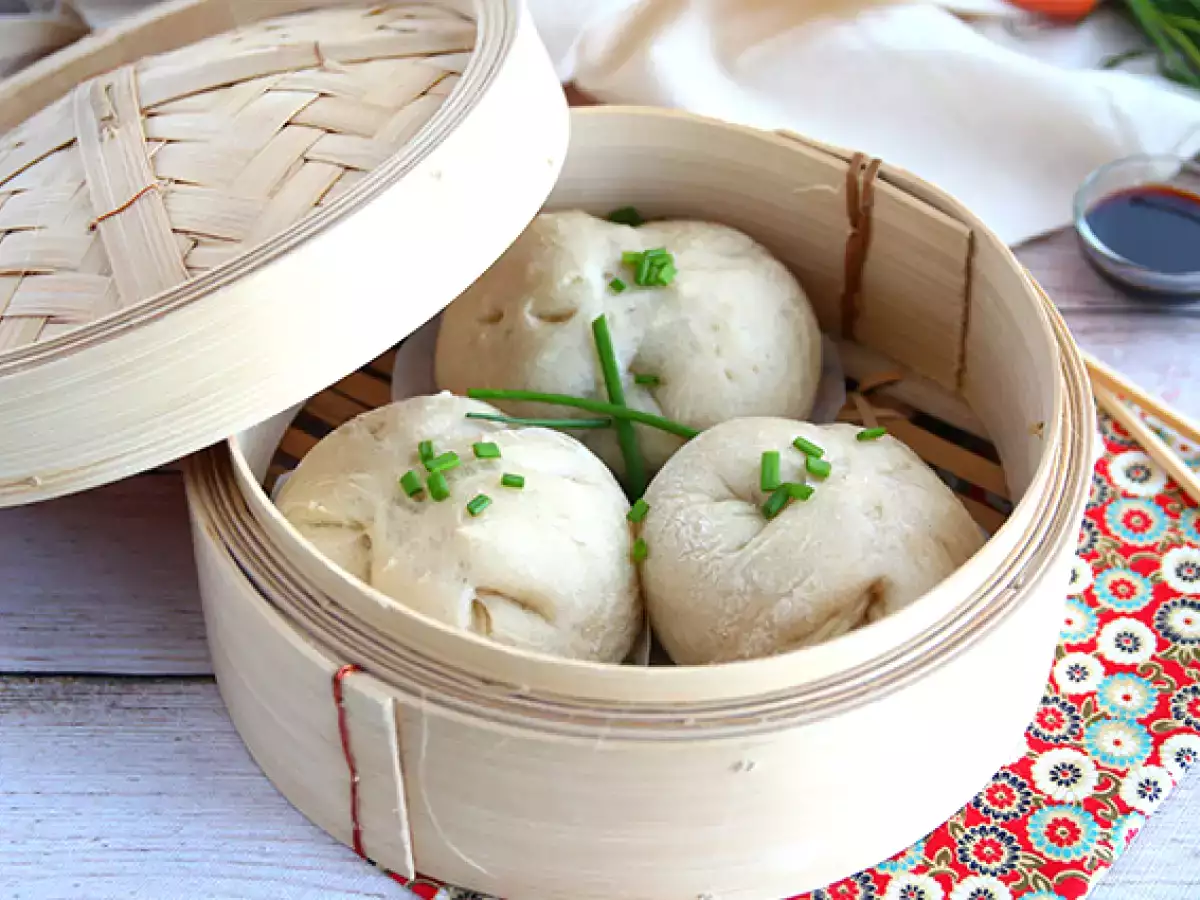 Banh Bao, höyrytetyt sämpylät - kuva 2