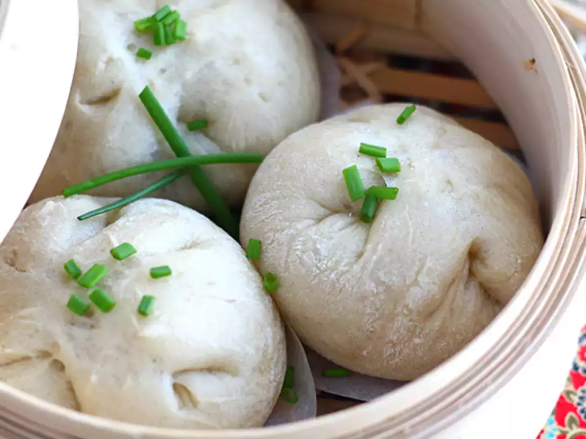 Banh Bao, höyrytetyt sämpylät - kuva 4