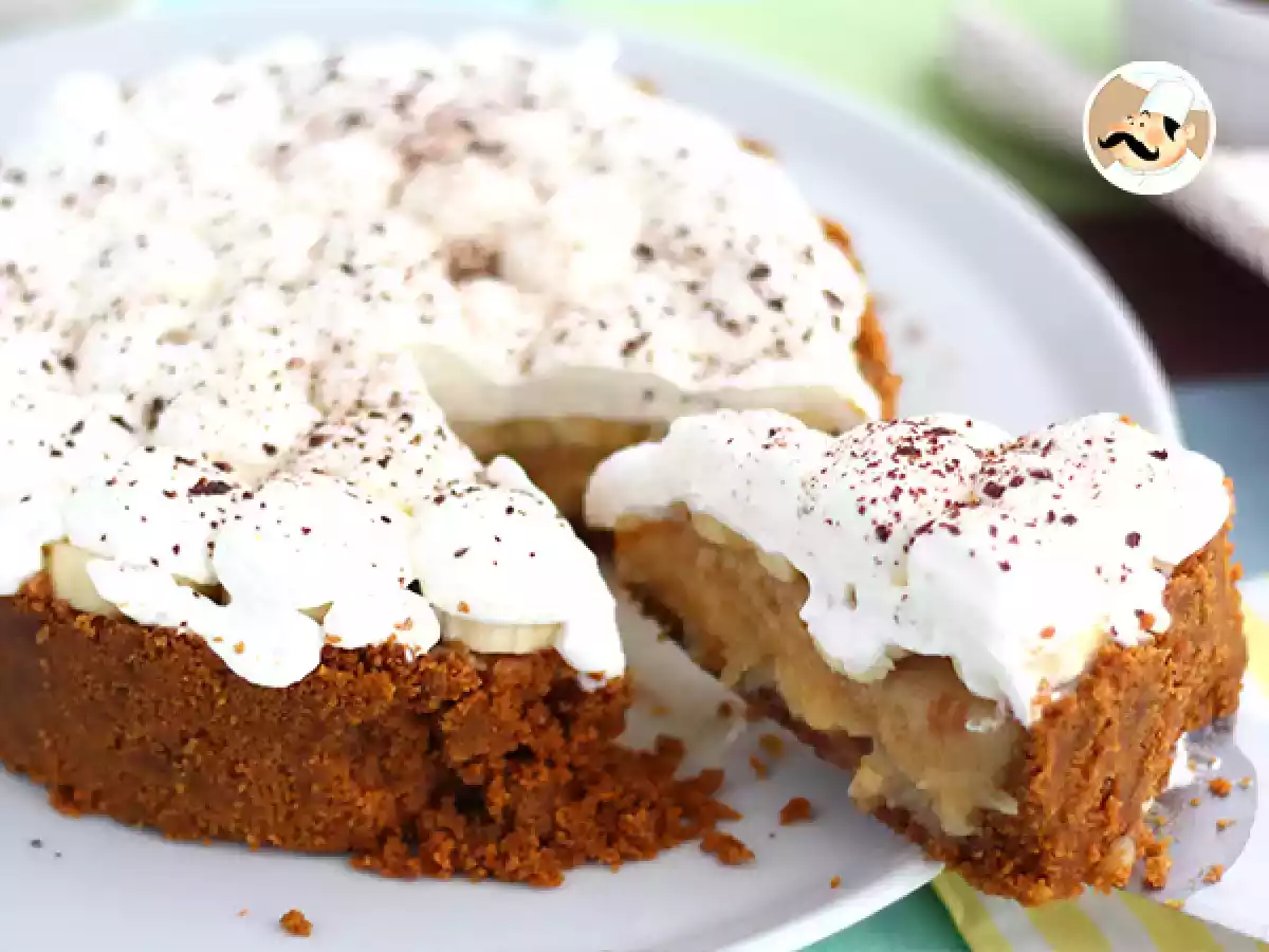 Banoffee, banaani- ja kinuskitorttu - kuva 2