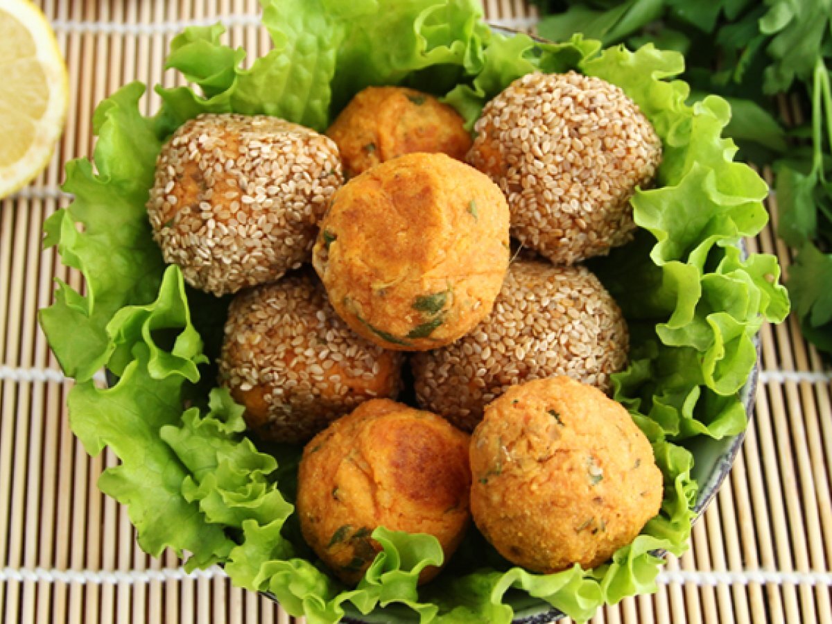 Bataatti-falafel - kuva 3