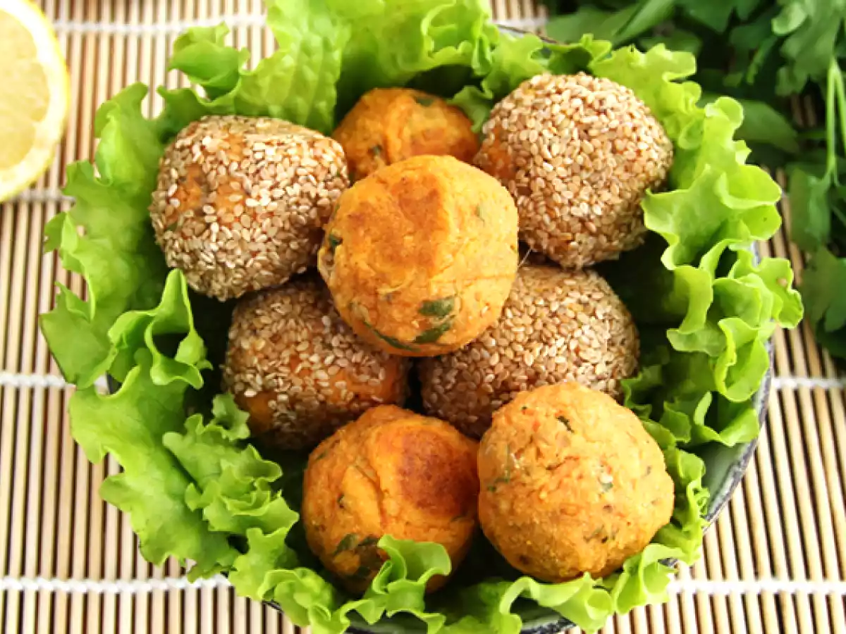 Bataatti-falafel - kuva 3