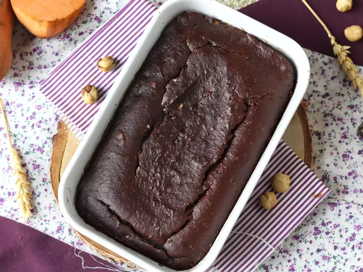 Bataattibrownie ilman voita tai öljyä - kuva 5
