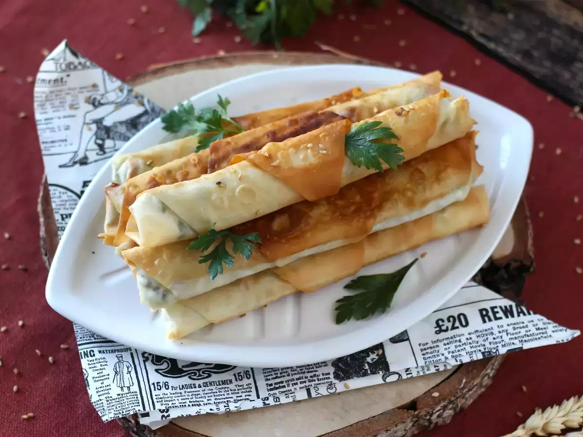 Börek lampaanjuustolla ja persiljalla - kuva 5