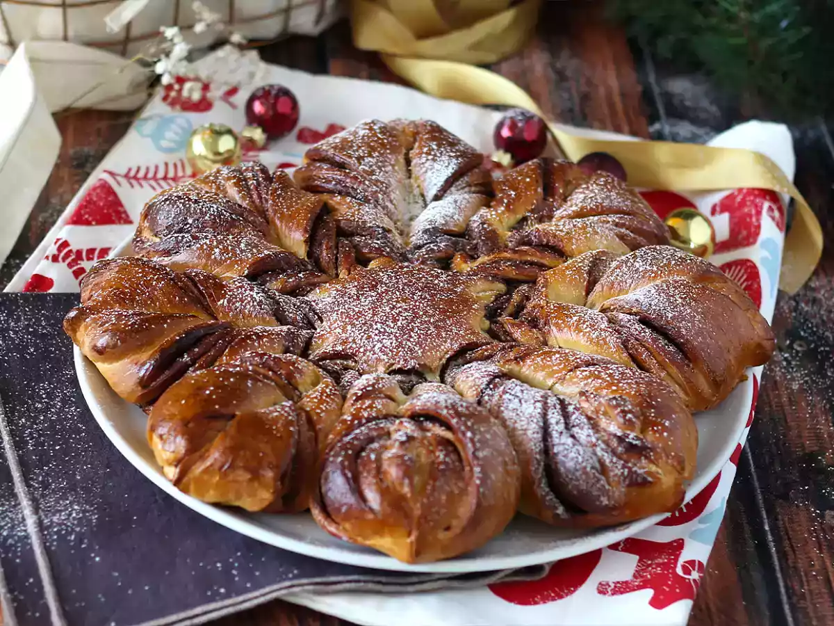 Brioche lumihiutale levitteellä - kuva 2